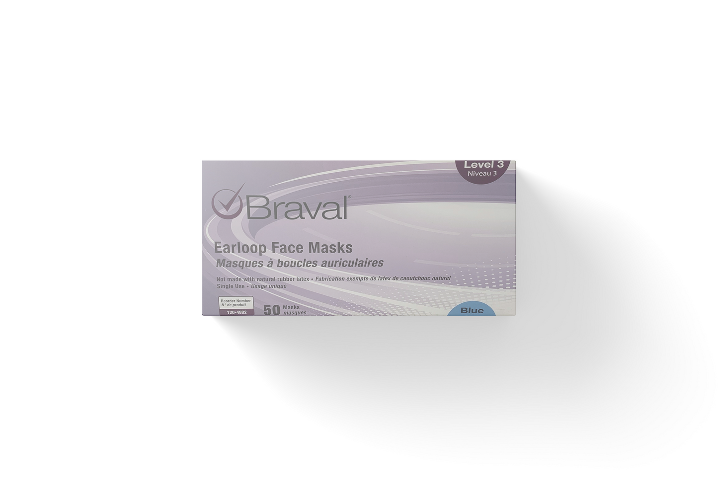 Braval® Earloop Face Masks | 1 Case of 10 Boxes